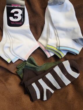 9 Pairs Women's Low Cut Socks